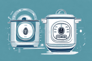 A cuckoo rice cooker with a reset button