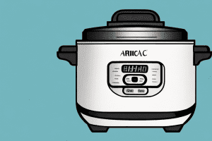 A rice cooker with an error message on the display