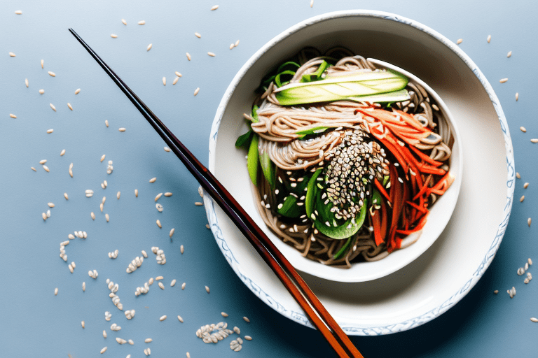 Rice Vermicelli vs Soba Noodles for Soba Noodle Salad with Sesame Dressing