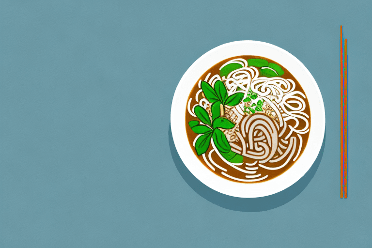 Rice Vermicelli vs Pho Noodles for Vegan Pho Noodle Salad Rice Array