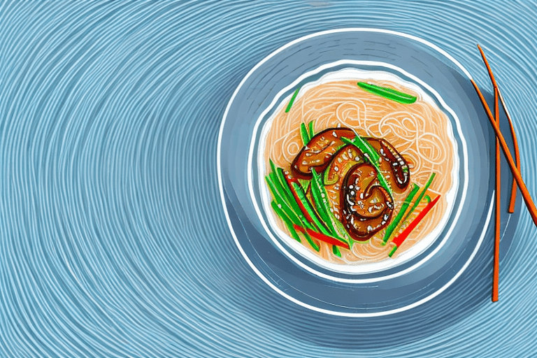 Rice Vermicelli vs Glass Noodles for Korean Glass Noodle Stir-Fry