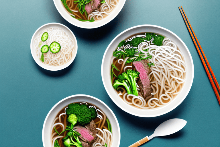 Rice Vermicelli vs Pho Noodles for Beef and Broccoli Pho