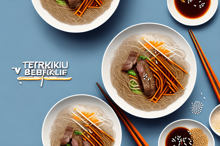 Rice Vermicelli vs Wheat Noodles for Teriyaki Beef Noodle Stir-Fry