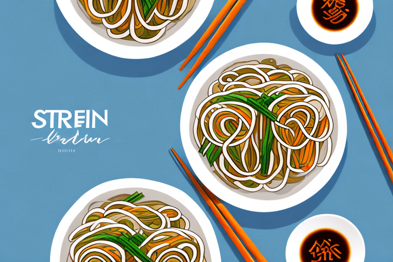 Rice Vermicelli vs Udon Noodles for Stir-Fried Udon Noodles with Vegetables