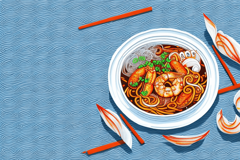 Rice Vermicelli vs Glass Noodles for Korean Spicy Seafood Japchae