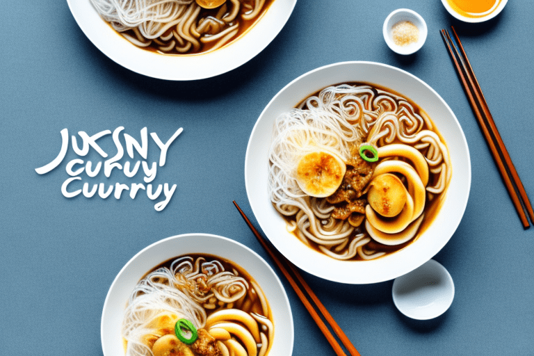 Rice Vermicelli vs Udon Noodles for Japanese Curry Udon