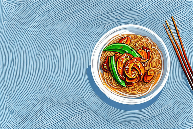 Rice Vermicelli vs Cellophane Noodles for Korean Spicy Glass Noodle Stir-Fry