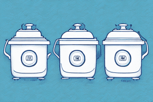 Two different rice cookers side-by-side