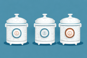 Two different rice cookers side by side