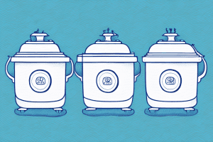 Two different rice cookers side-by-side
