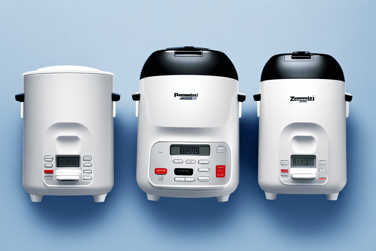Comparing Panasonic and Zojirushi Digital Rice Cookers Rice Array