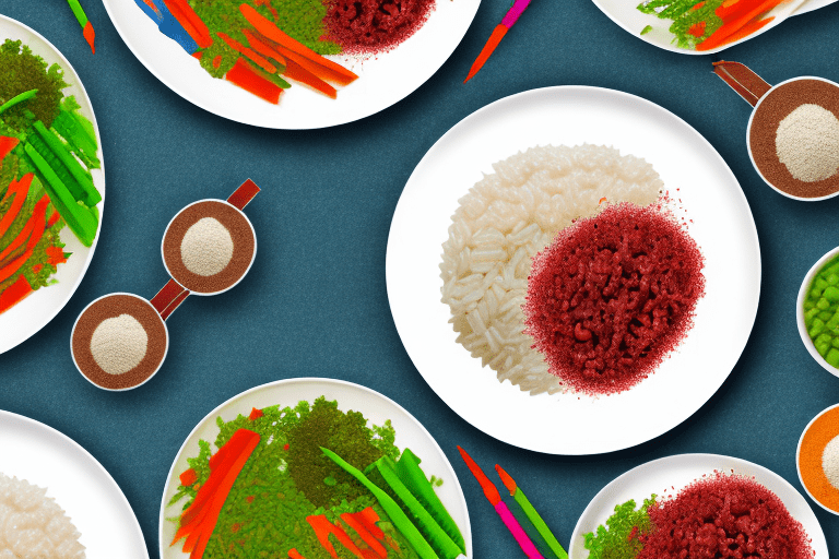 Délicieuse Recette de Viande Hachée et de Riz | Rice Array