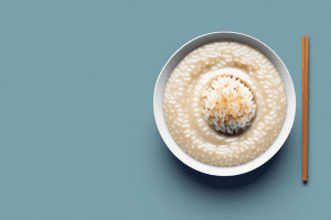 A bowl of steaming