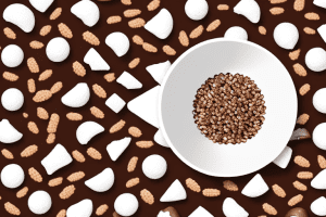A bowl of chocolate-flavored puffed rice