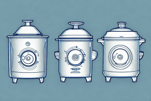 Two different rice cookers and steamers side-by-side