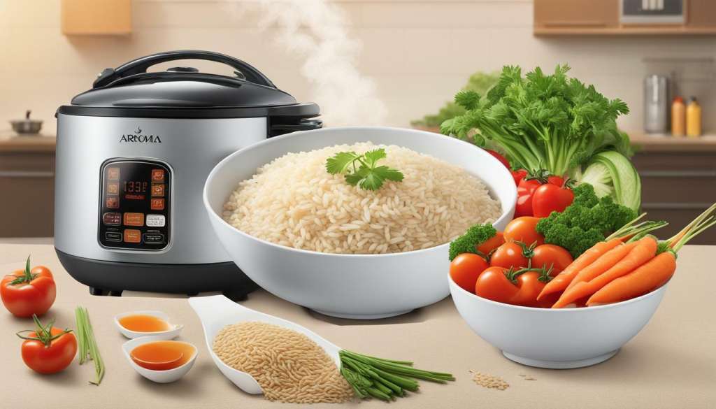 Aroma Rice Cooker Brown Rice Instructions Rice Array