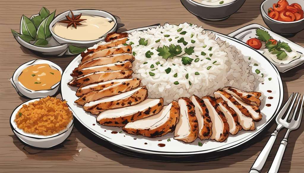 Chicken Over Rice With White Sauce: A Flavorful Meal That Will Leave You Satisfied