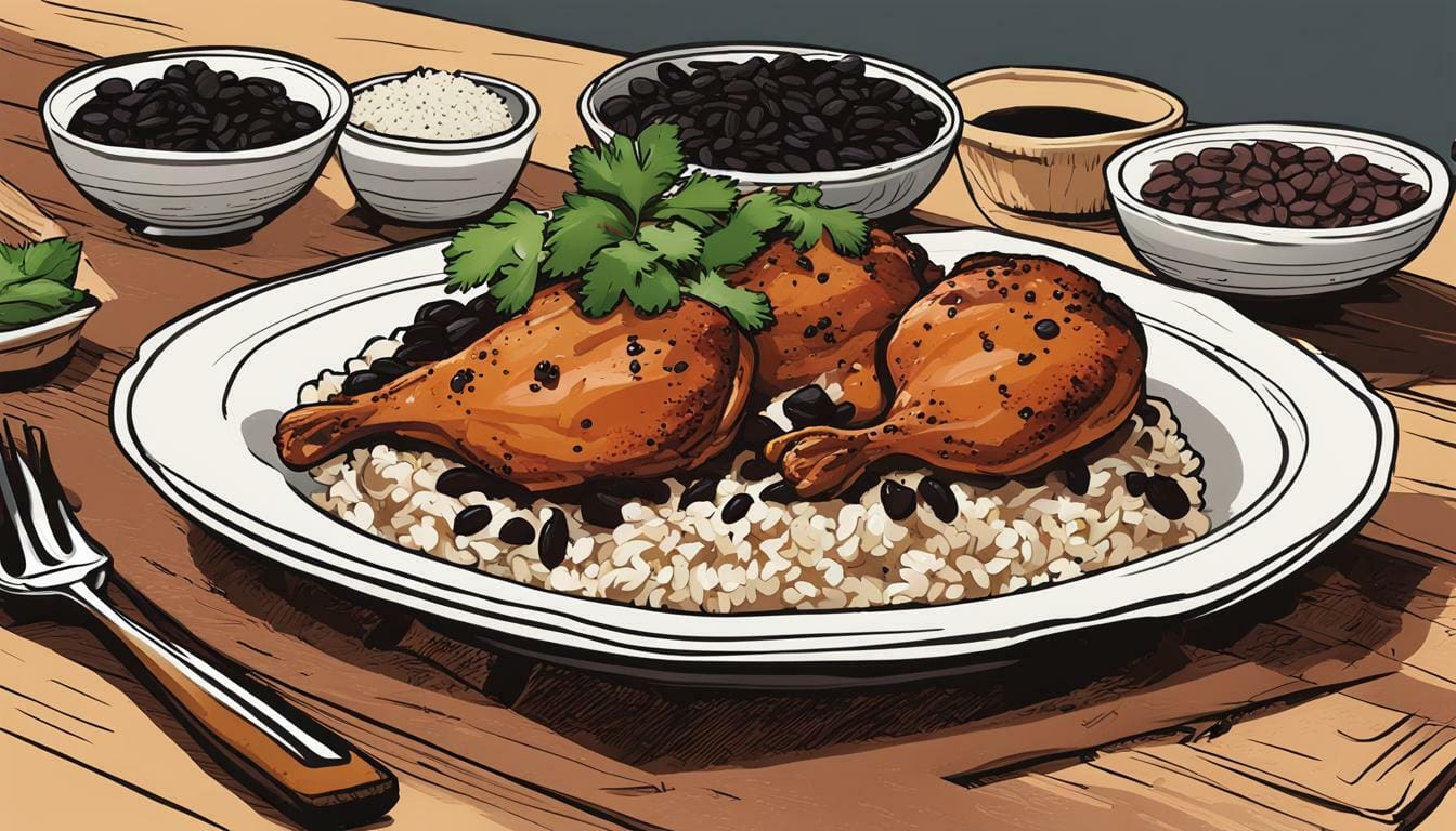 Chicken Thighs With Rice and Beans: A Savory and Easy-to-Make Dish