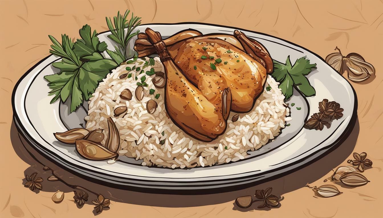 Chicken With Caramelized Onion and Cardamom Rice: A Mouthwatering Recipe