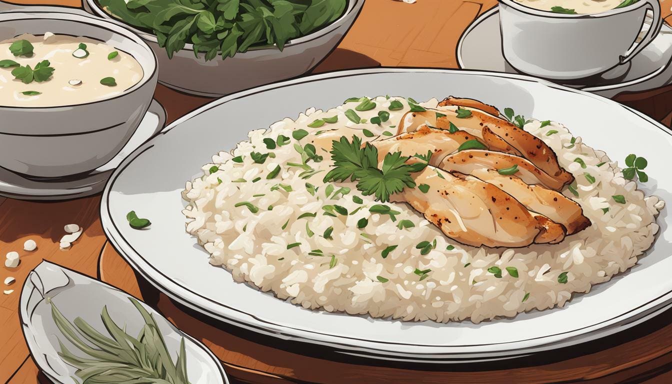 Chicken and Rice With Alfredo Sauce: A Deliciously Flavorful Meal ...
