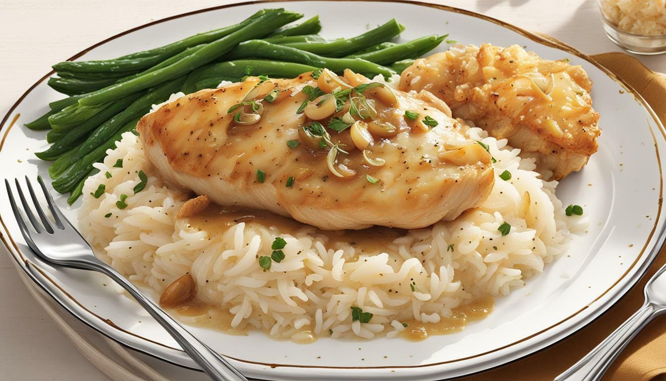 French Onion Chicken With Rice