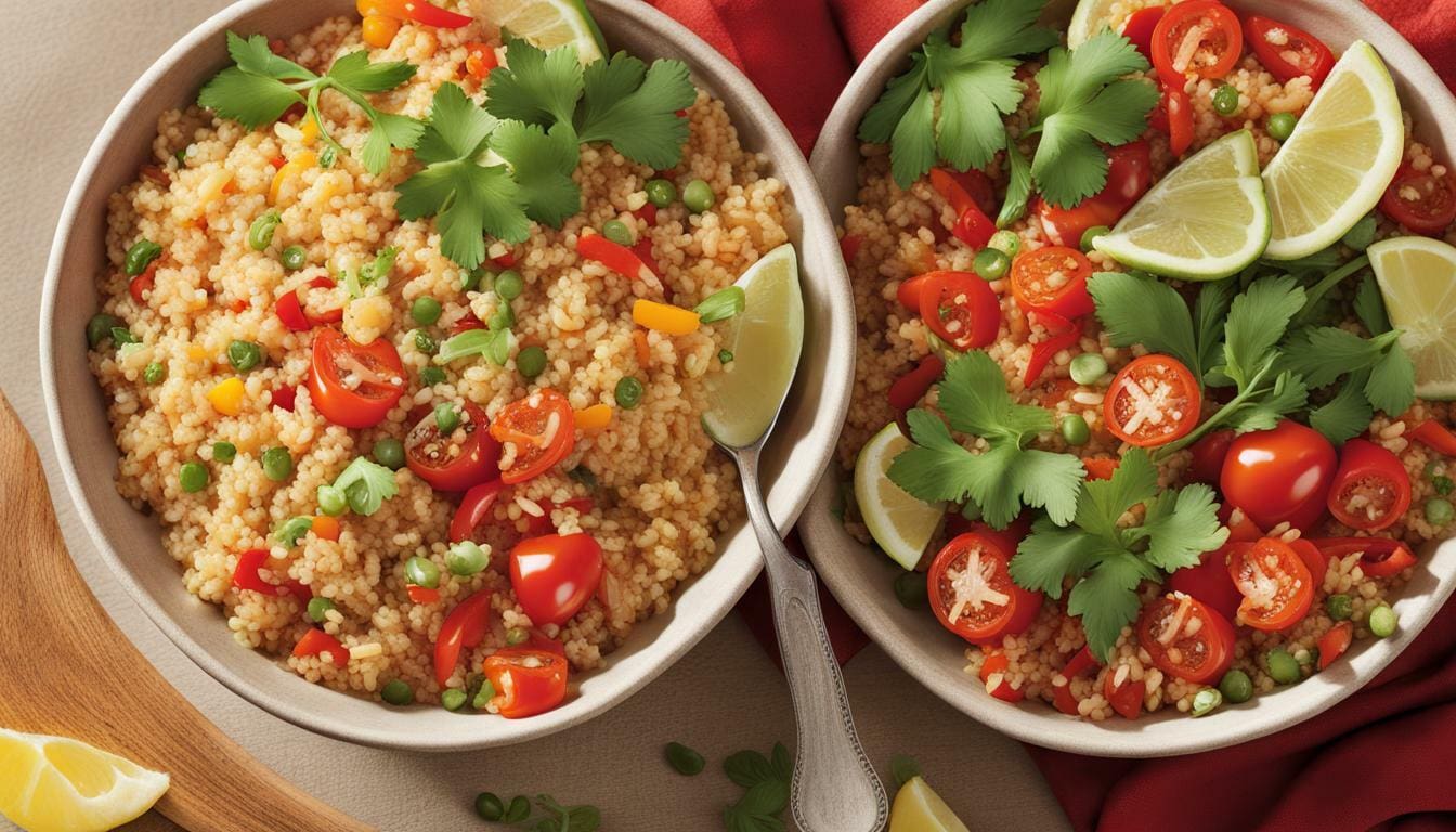 Quinoa and Brown Rice Recipe Rice Array