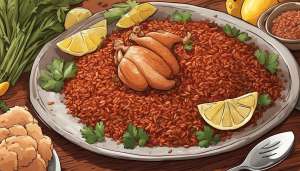 Red Rice With Chicken