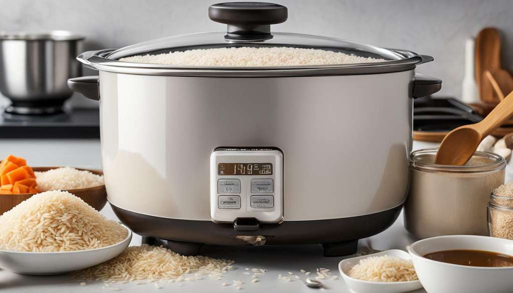 1 cup of rice to water in rice cooker