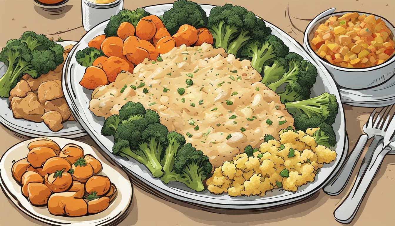 what goes with rice and chicken