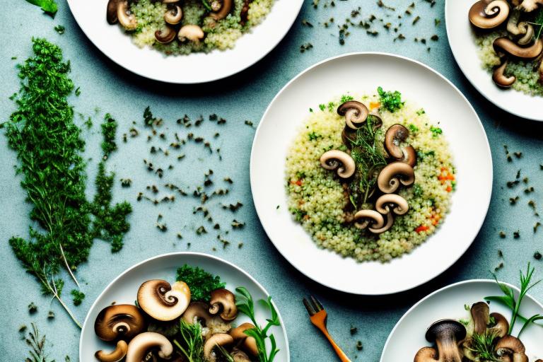 A Delicious and Nutritious Recipe for Mushrooms Couscous