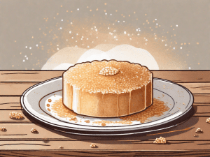 A freshly baked
