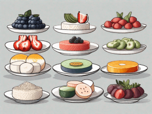 A variety of ten different styled rice cakes