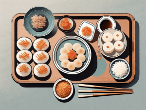 Various types of korean sweet rice cakes