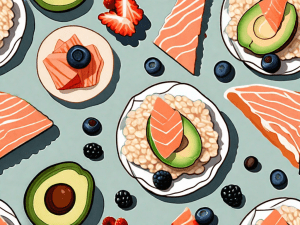 Various rice cakes topped with different healthy ingredients like avocado