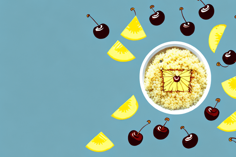 A Delicious Combination: Pineapple and Cherries Couscous