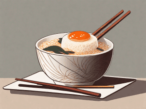 A bowl of yopokki rice cake