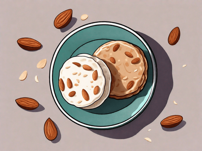 Delicious Rice Cake with Almond Butter A Healthy and Tasty Snack Rice Array