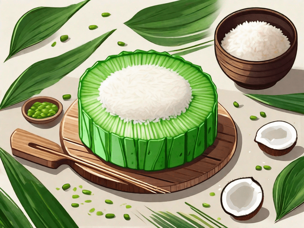 Delicious and Easy-to-Make Pandan Rice Cake Recipe