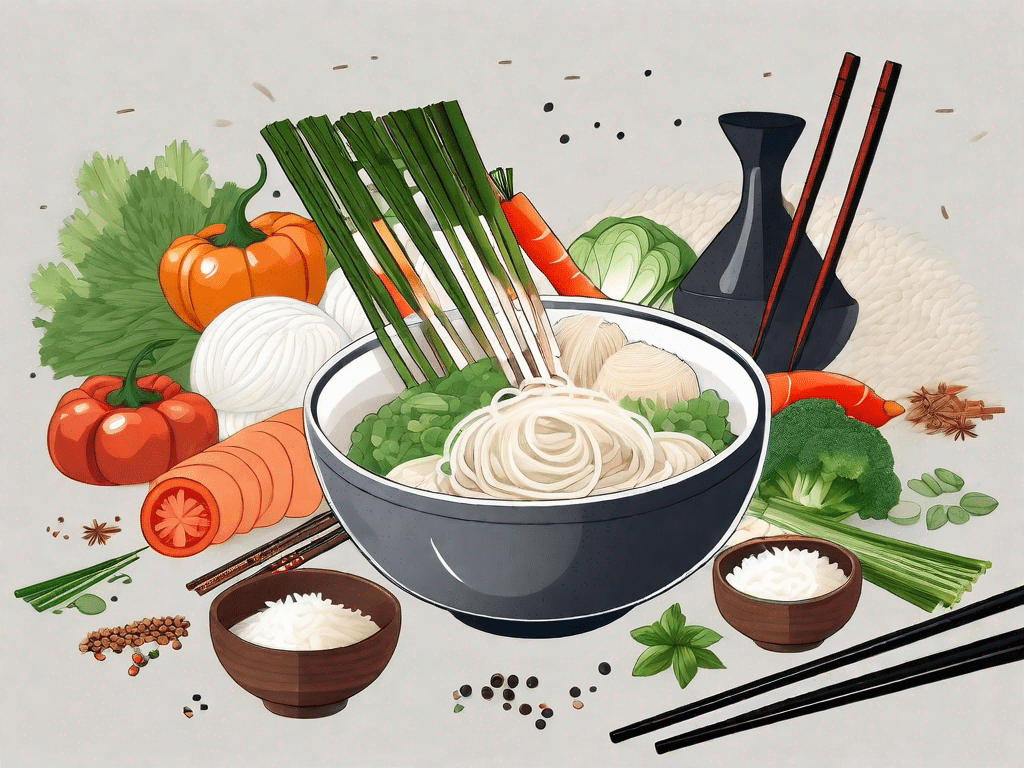 Cooking Delicious 10-Second Rice Noodles