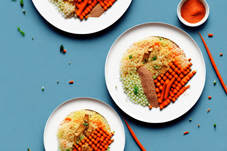A Delicious and Healthy Recipe for Tofu and Carrots Couscous