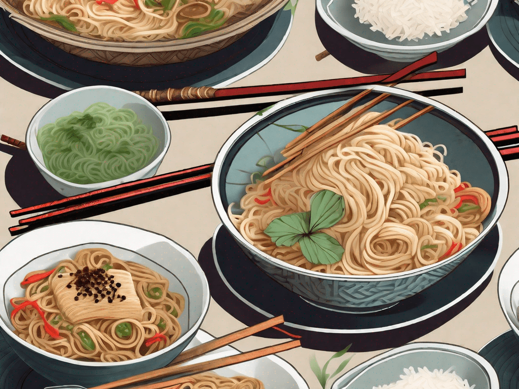 Comparing Rice Noodle and Lo Mein: Which Is the Better Choice?