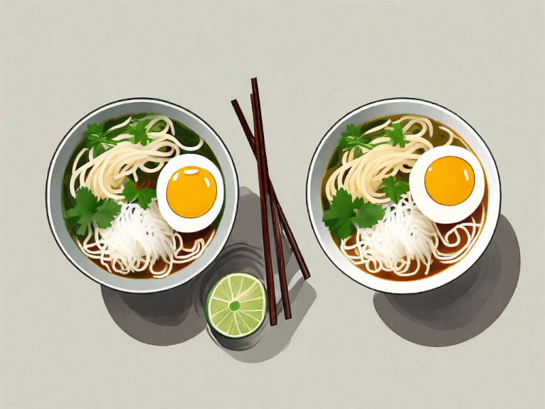 Comparing Rice Noodle and Egg Noodle Pho Which Is Better? Rice Array