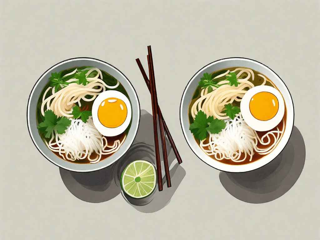 Comparing Rice Noodle and Egg Noodle Pho: Which Is Better?