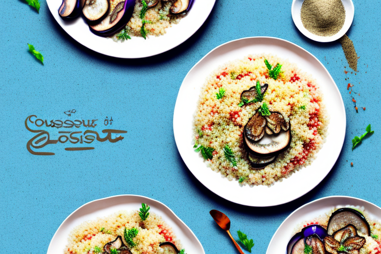 Delicious Eggplant and Oregano Couscous Recipe