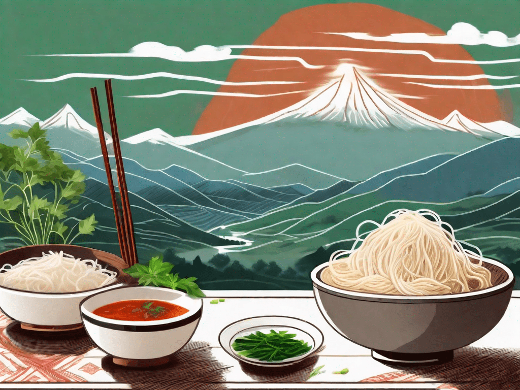 Taste the Deliciousness of HD Chinese Yunnan Rice Noodles