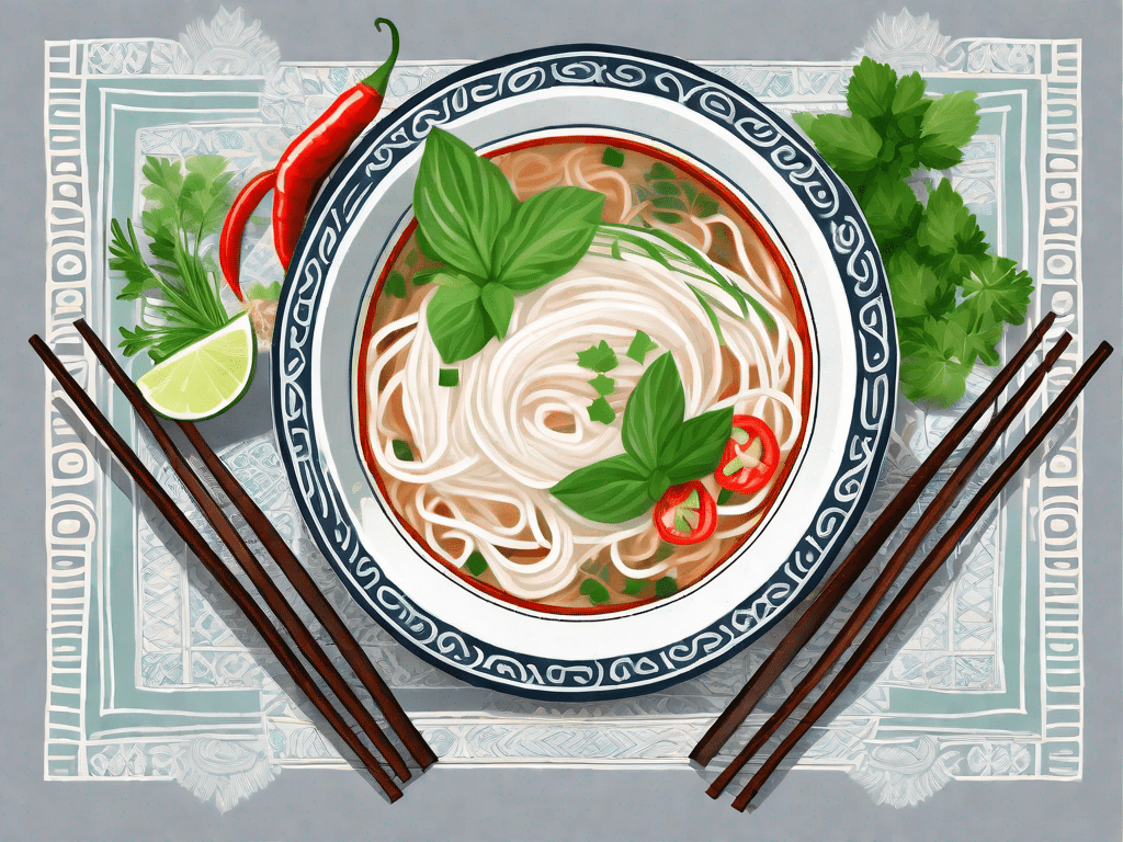 Tasting the Deliciousness of Rice Thai Noodles