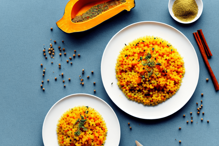 A Deliciously Spiced Butternut Squash and Ginger Couscous Recipe