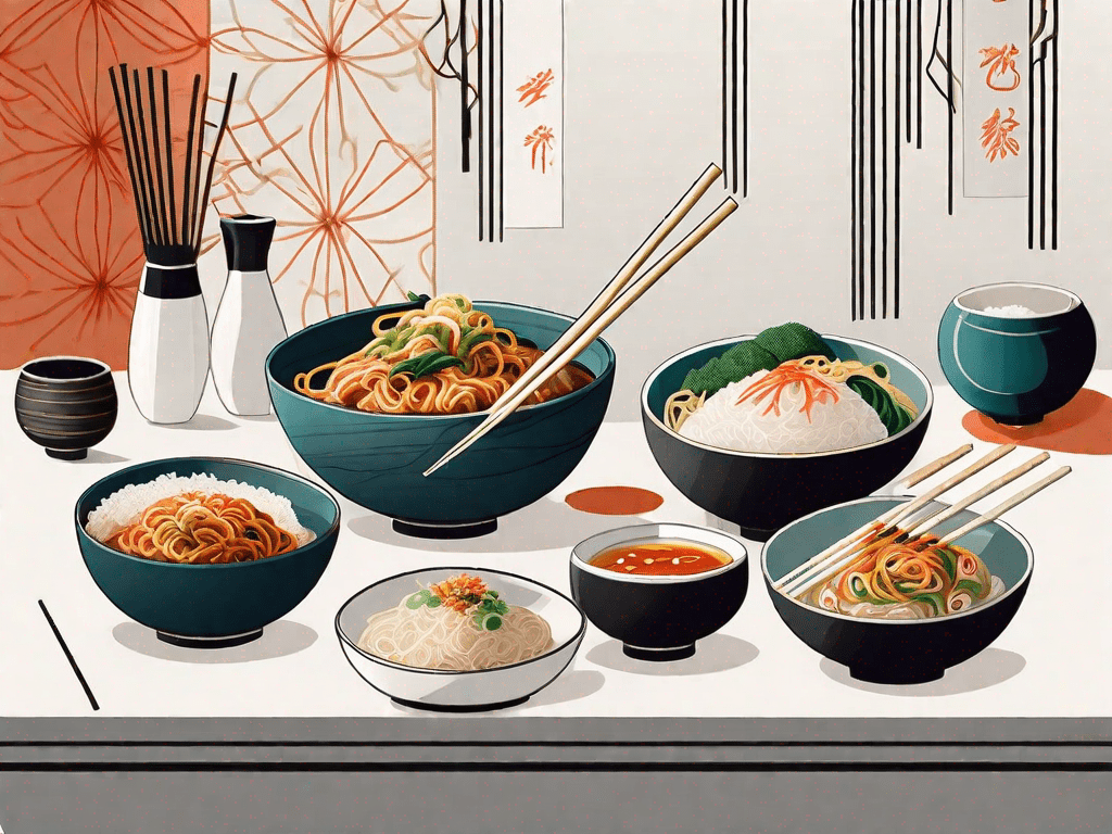 Explore the Delicious Menu at the Noodle and Rice Bar