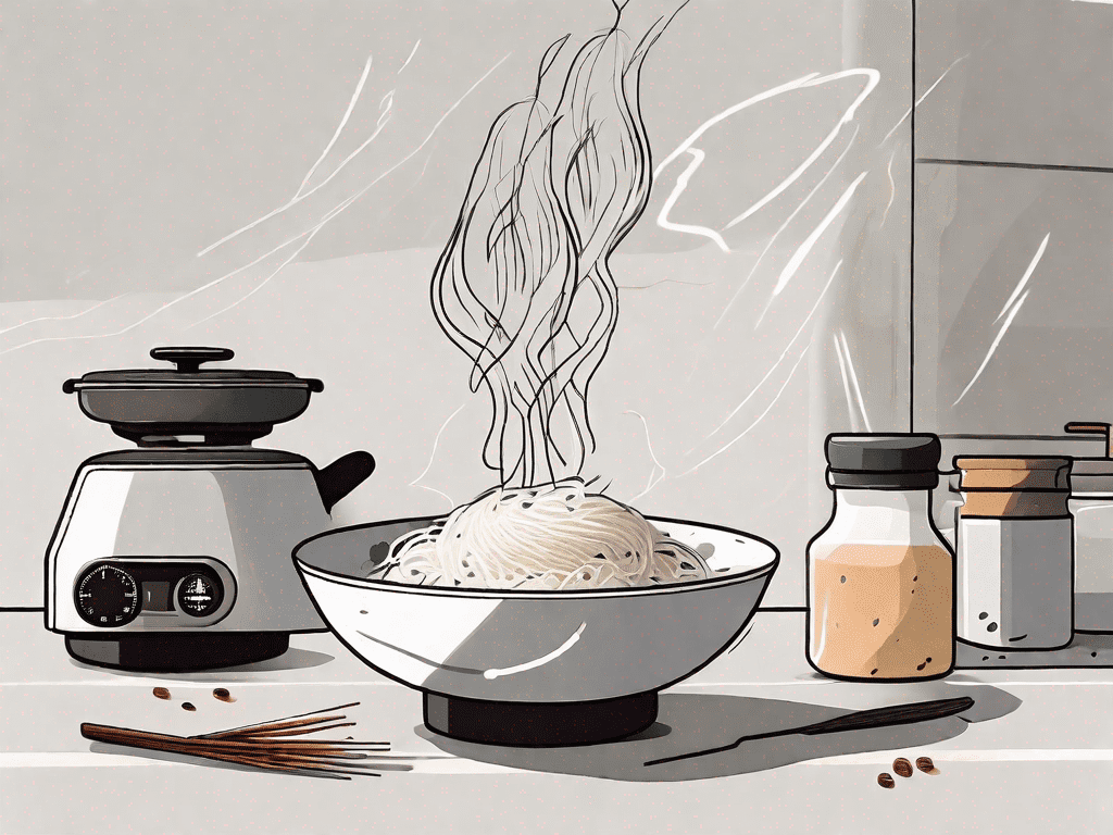 Cooking Delicious Ten Second Rice Noodles in Just Minutes