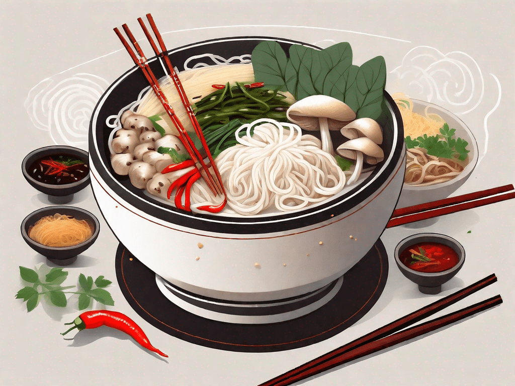Taste the Authentic Flavors of Yunnan Rice Noodle in Just Ten Seconds!